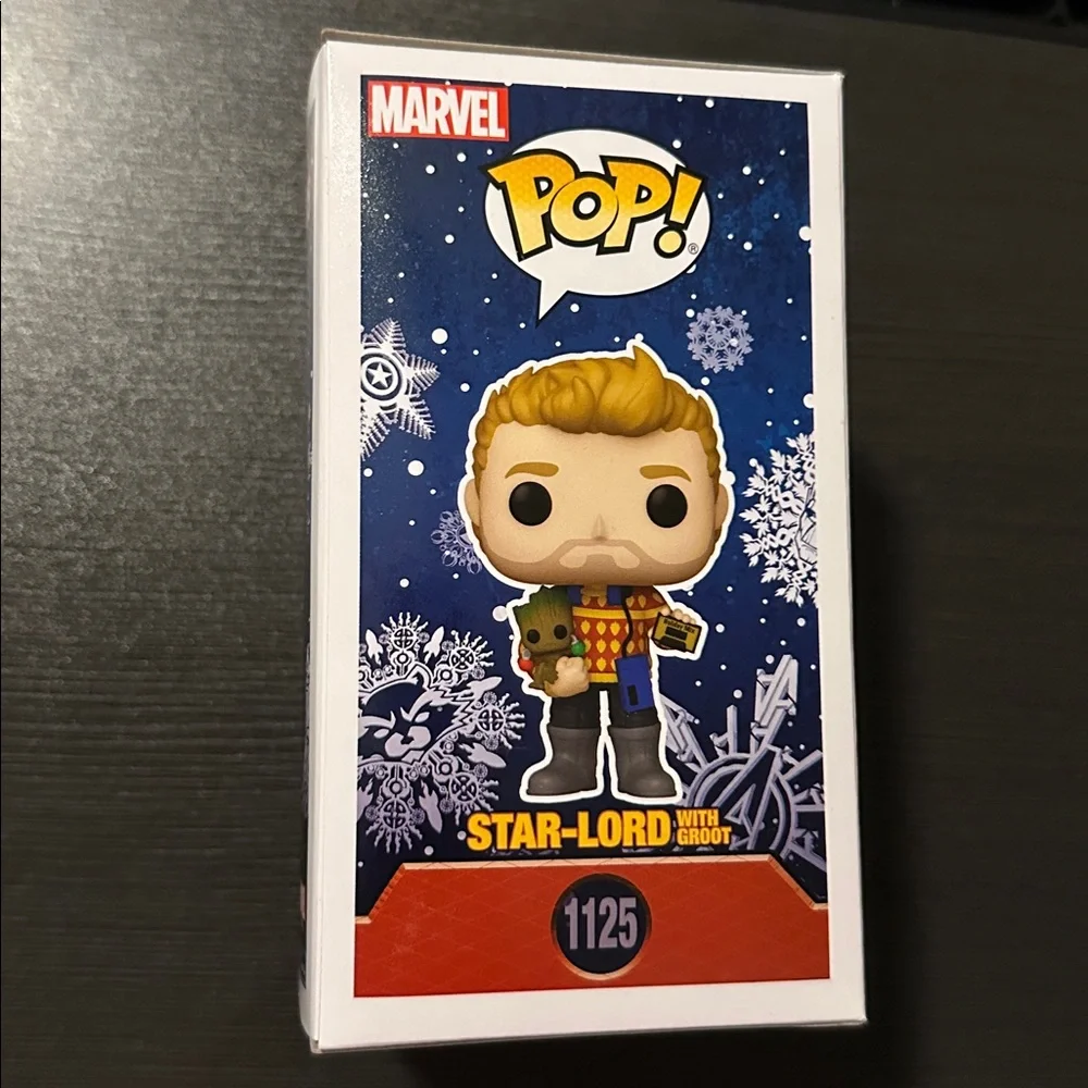 Star-lord with groot funko exclusive # 1125 (nib) - Picture 2 of 6